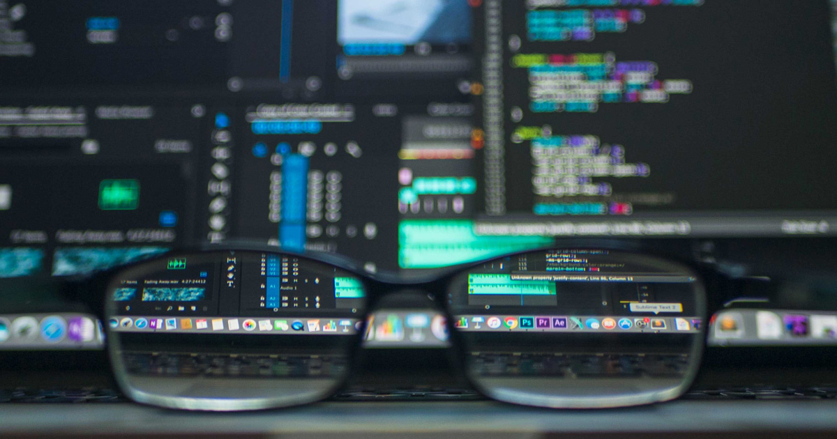 Coding computer data depth of field