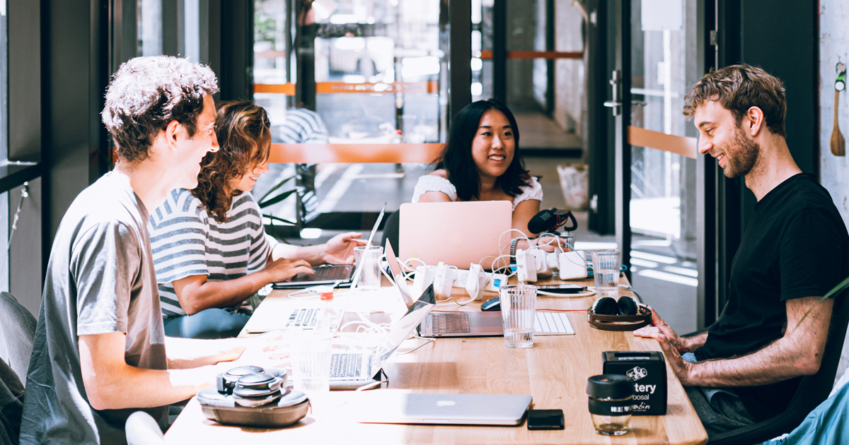 Group of people in a meeting
