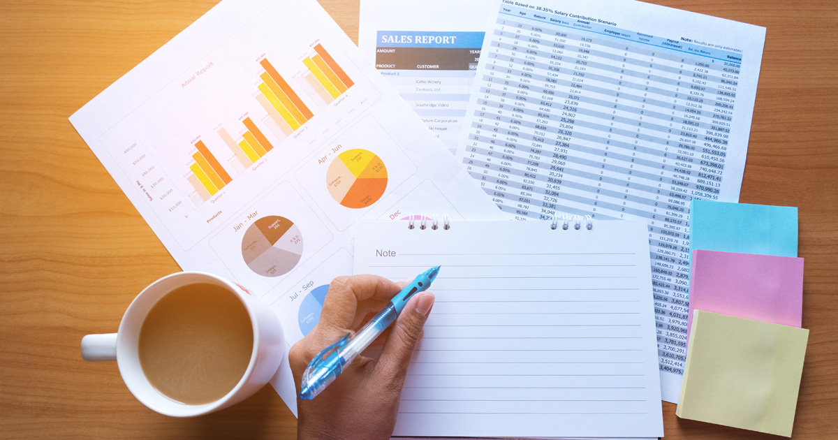 Note on Market Report Charts