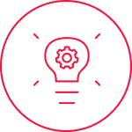 wrench crossed with a lightbulb